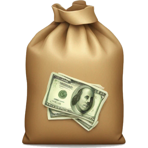Ladrón con una bolsa de dinero  emoji