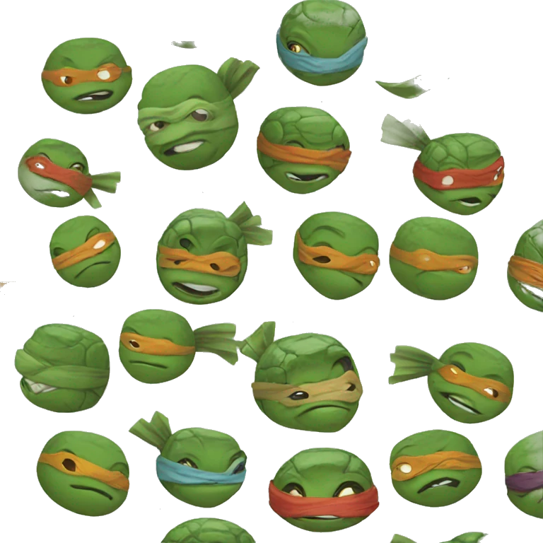 ninja turtles emoji