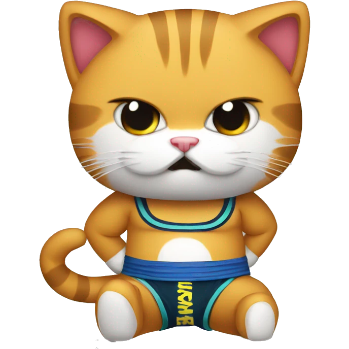 Cat Muay Thai emoji