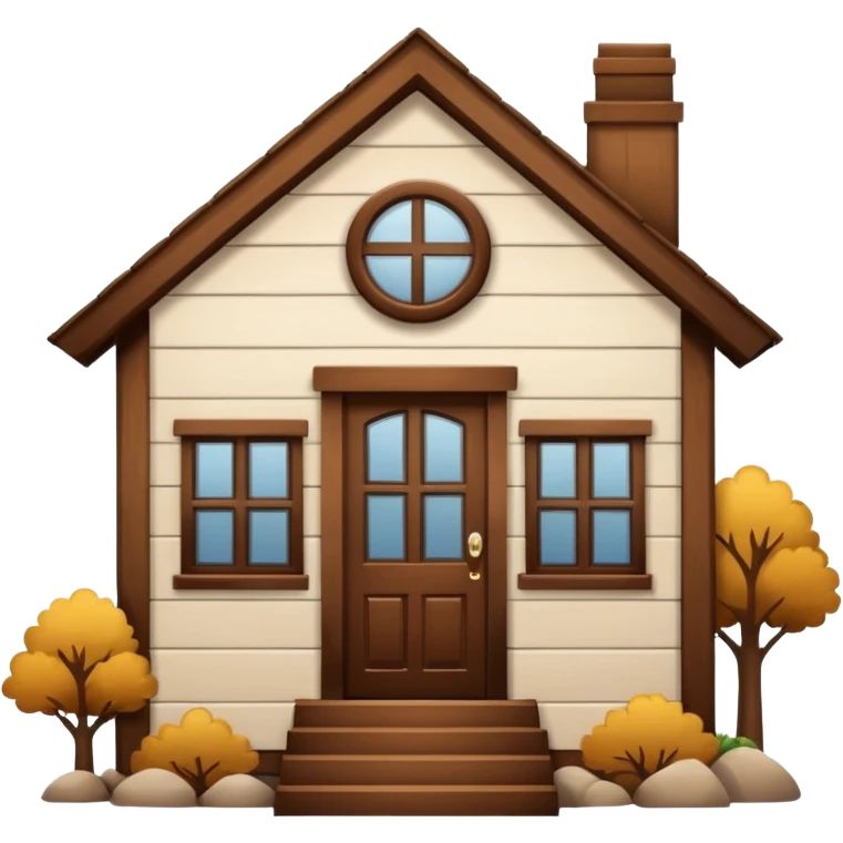 simple house emoji