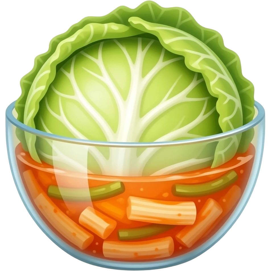 cabbage kimch emoji