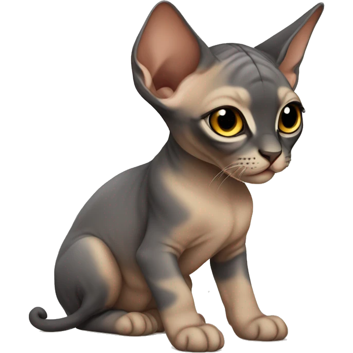 Sphinx kitten emoji