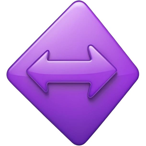 seta para direita roxa emoji