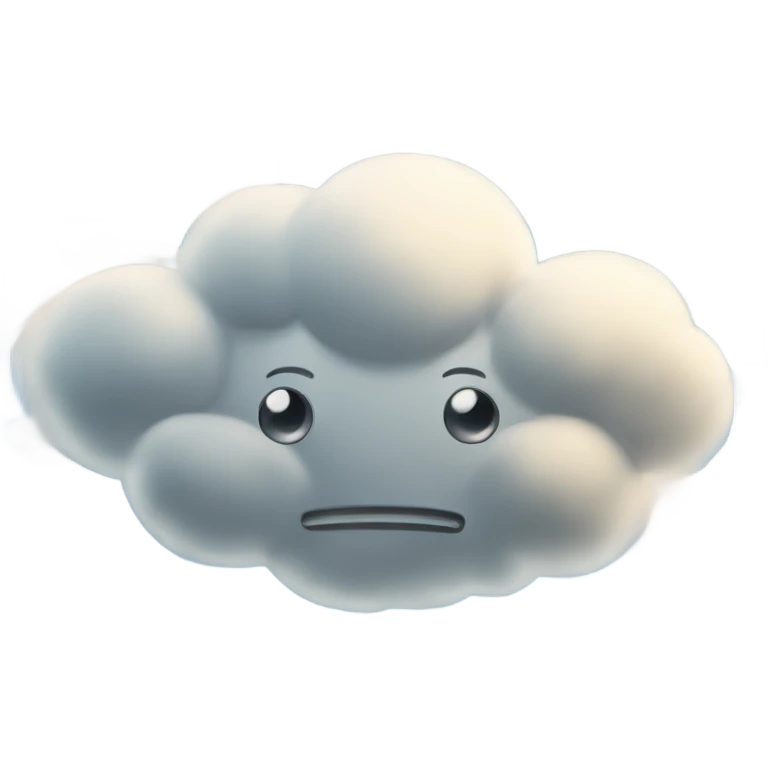 chat dans les nuages  emoji