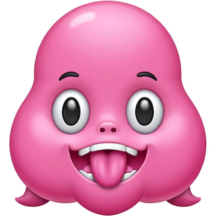 Chicle rosado emoji