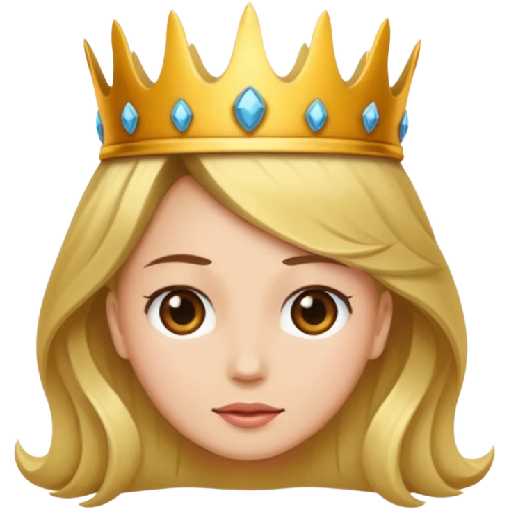 visage d'un pretre avec un couronne de cheveux et une toge emoji