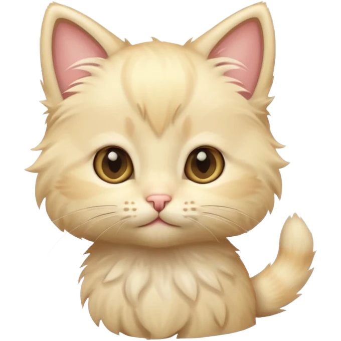 blonde kitten emoji