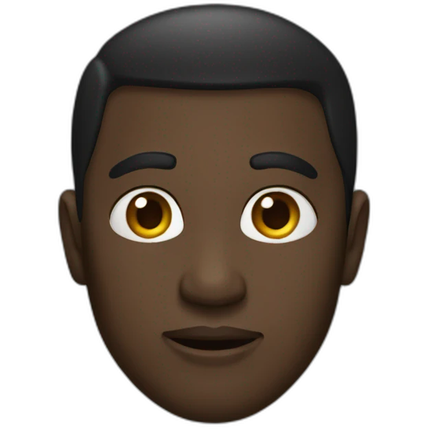black men chokbar emoji
