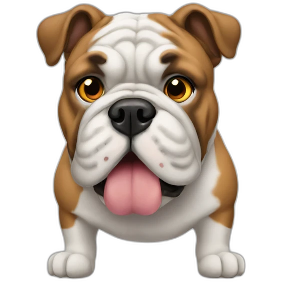 bulldog emoji