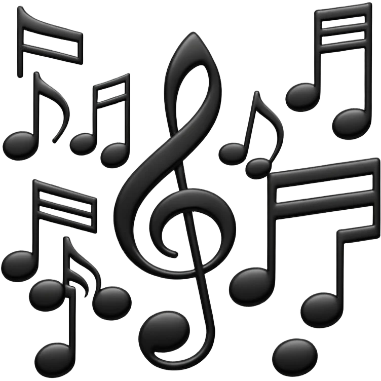 musical notes emoji