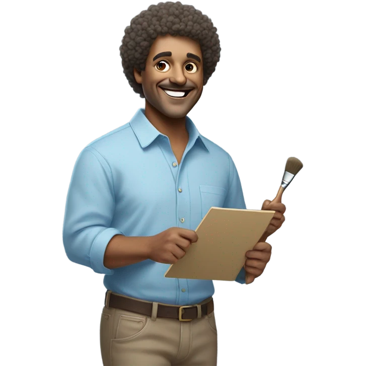 Bob Ross  emoji