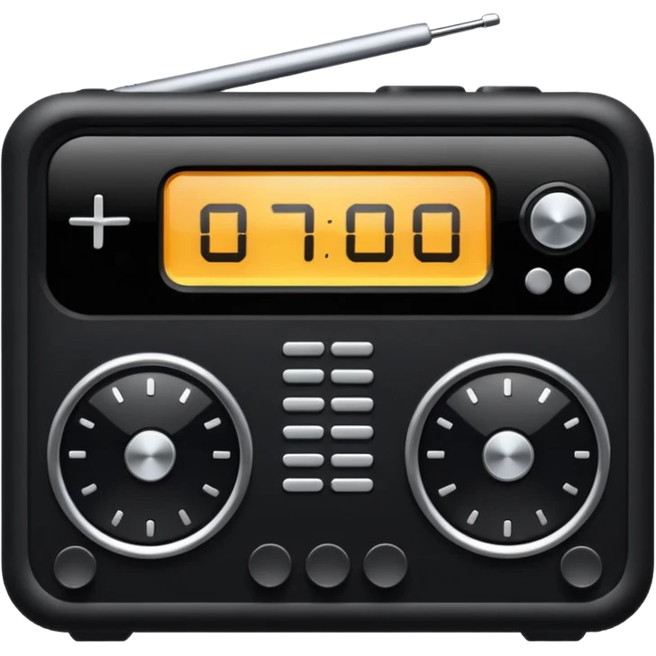 new  radio emoji