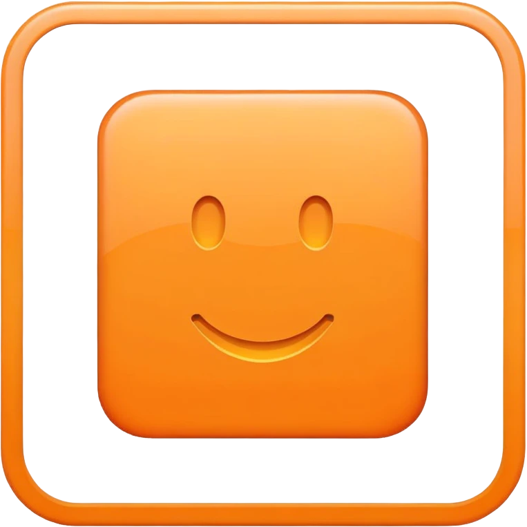 orange square emoji