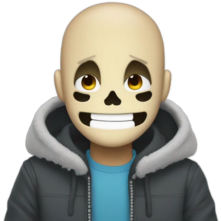 Sans undertale emoji