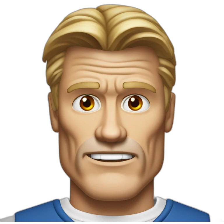 dolph-lundgren-laborant-grumpy-red-eyes-enlarged-jaw emoji