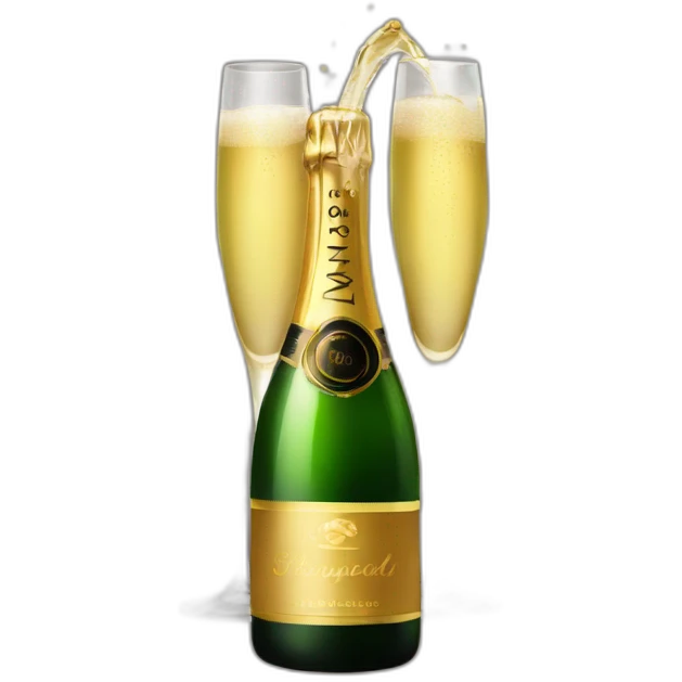 Champagne emoji