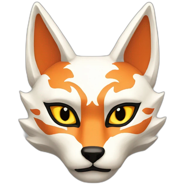 kitsune mask emoji