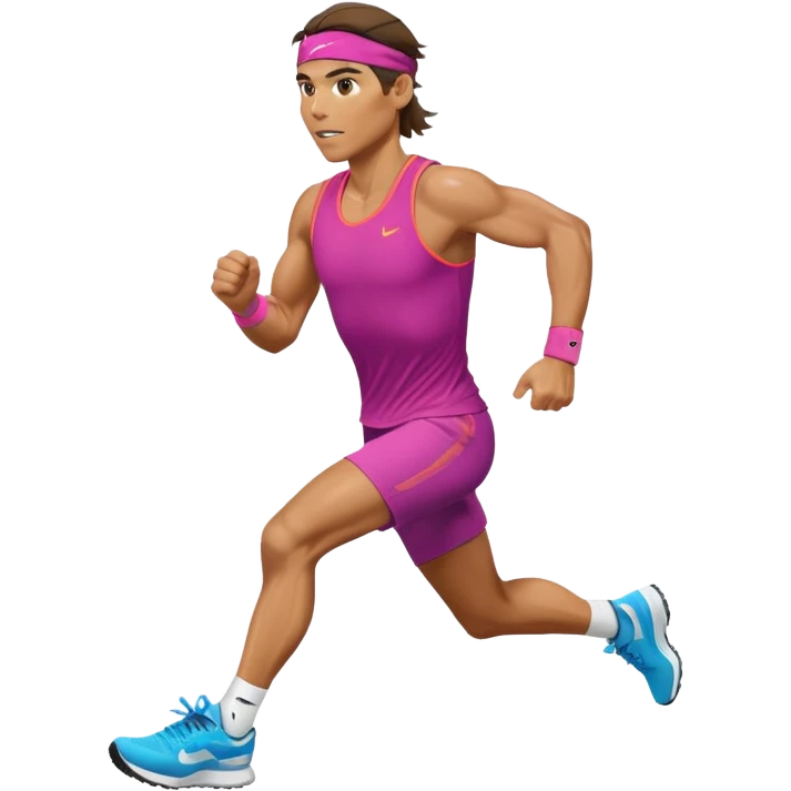 Nadal running  emoji
