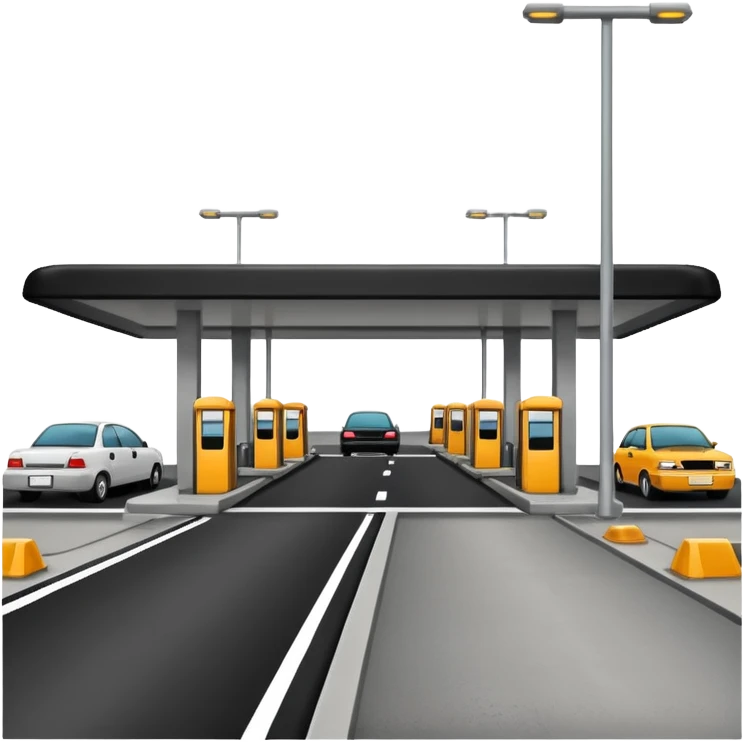 highway tol plaza station emoji