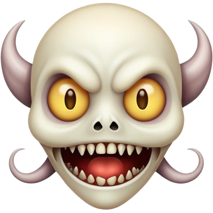 Scary emoji