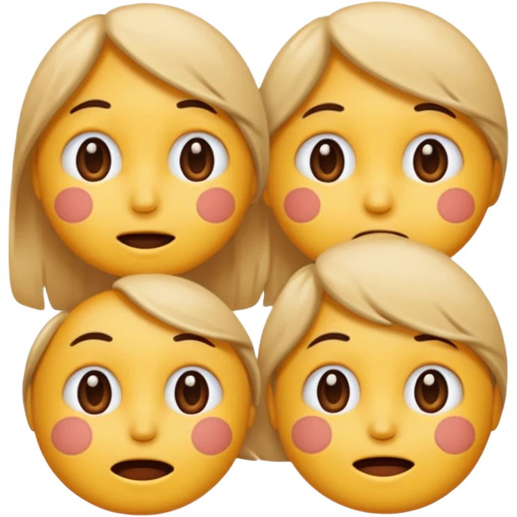 🥴🥹😳 combined emoji