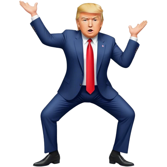 Donald trump twerking  emoji