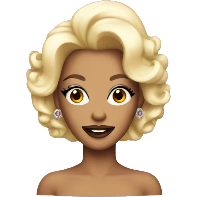 A drag queen emoji