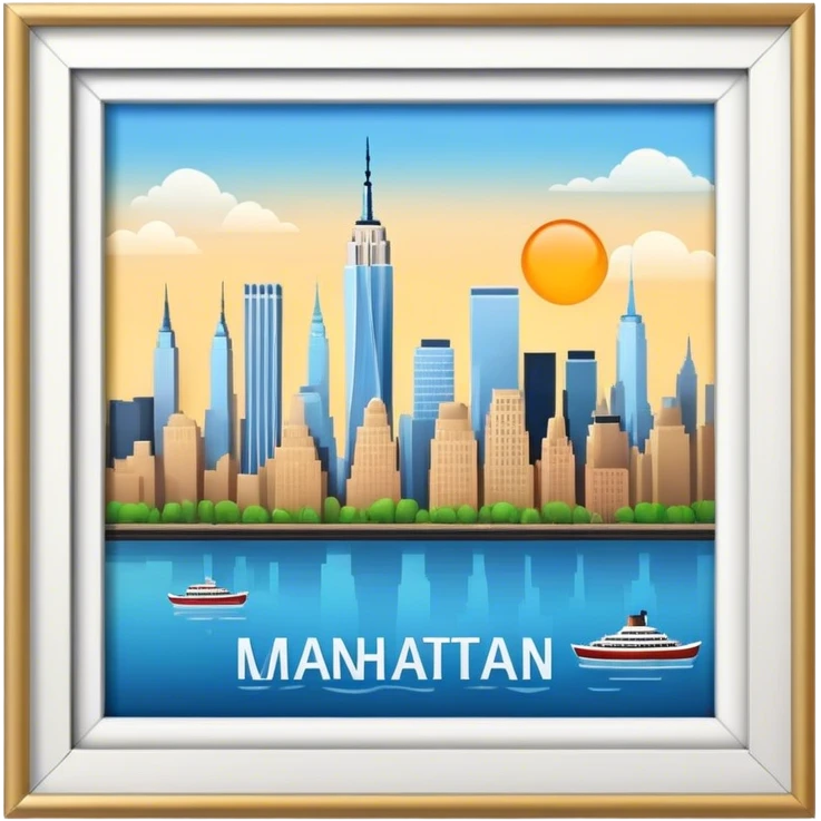 Manhattan, New York emoji