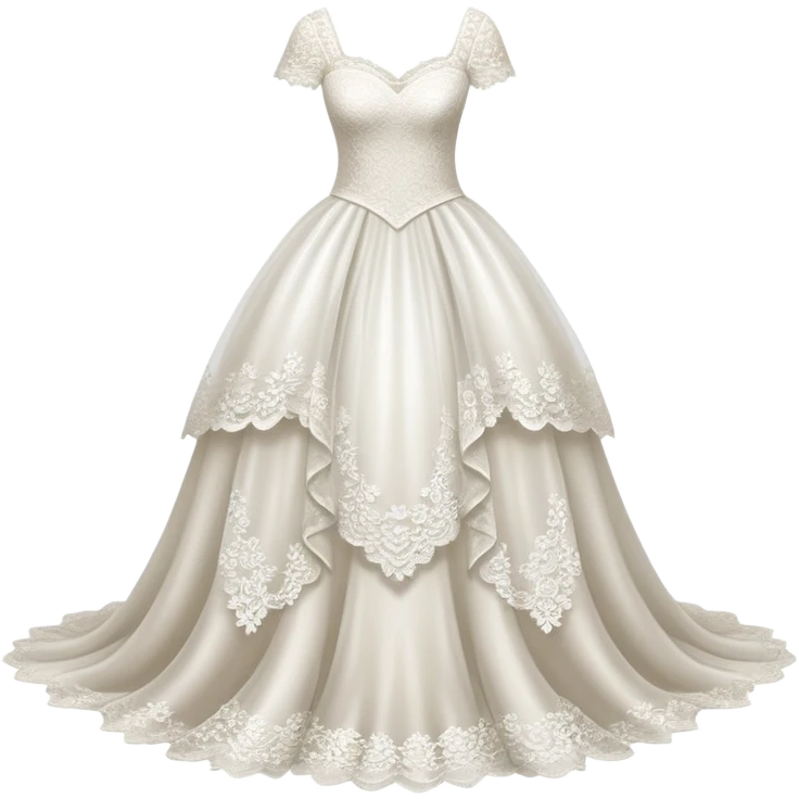 Wedding dress emoji