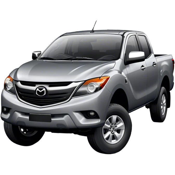 Mazda BT-50 - Mazda (Model Year: 2022) (Iconic colour: Dark Silver) emoji
