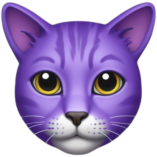 purple cat kappa emoji