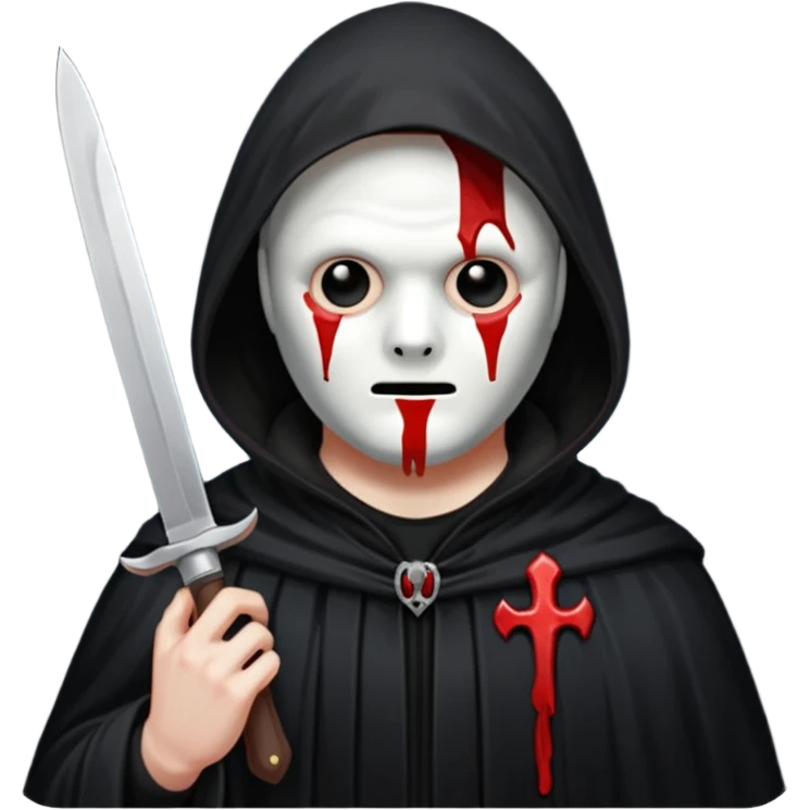 Ghostface killer emoji