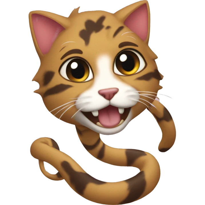 joycat with pit vipers on emoji