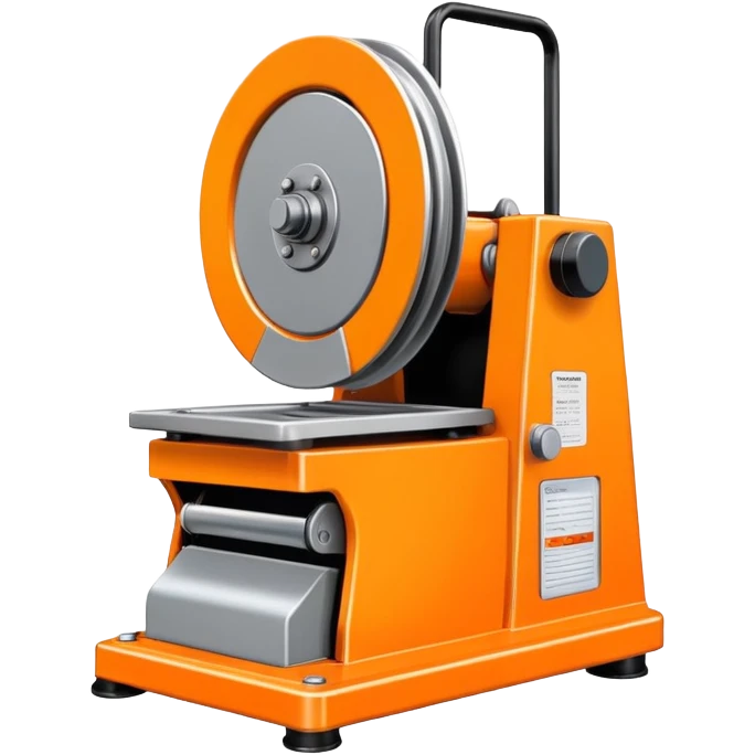 Give me an image of a whacker plate machine emoji