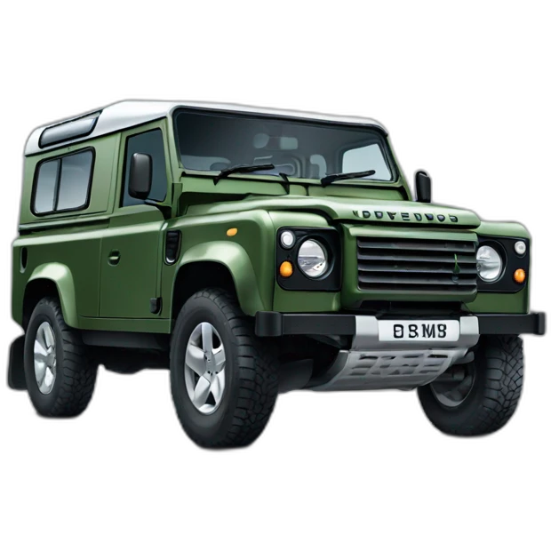 Landrover defender emoji