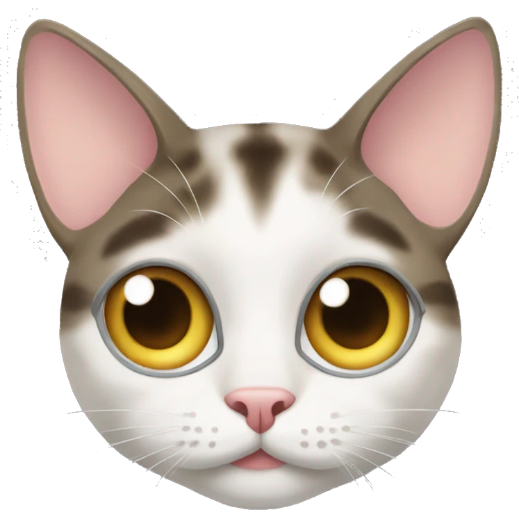 Cat with gogglee emoji