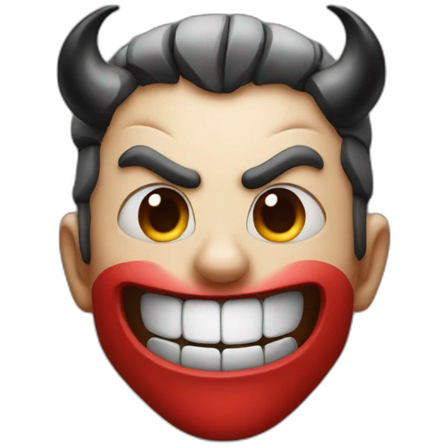 Devil face emoji