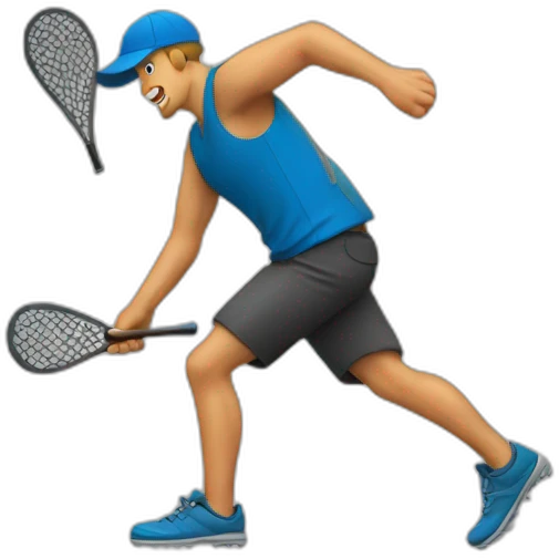 Disc golfer emoji