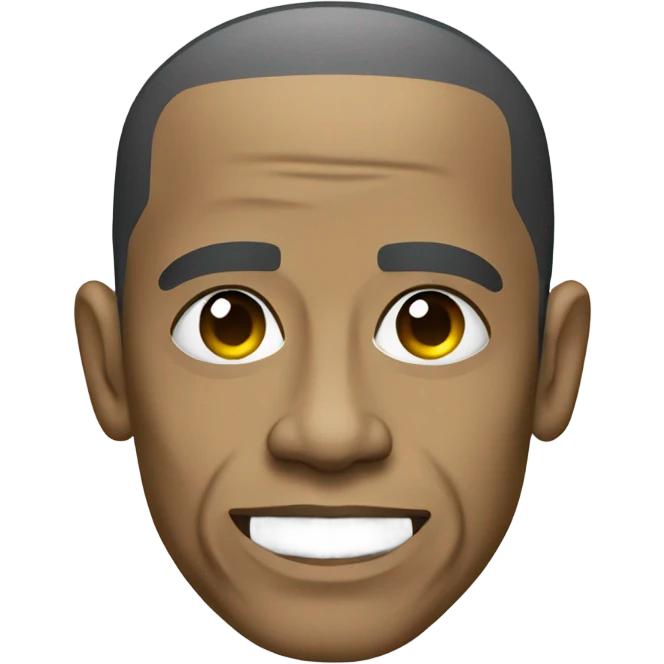 Obama cyborg emoji