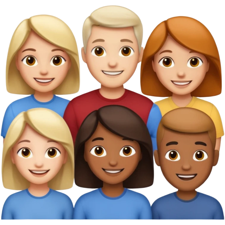 amigos y familia emoji