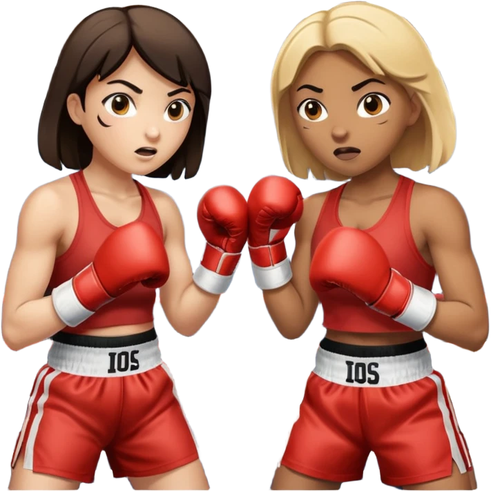 girls fighting  emoji
