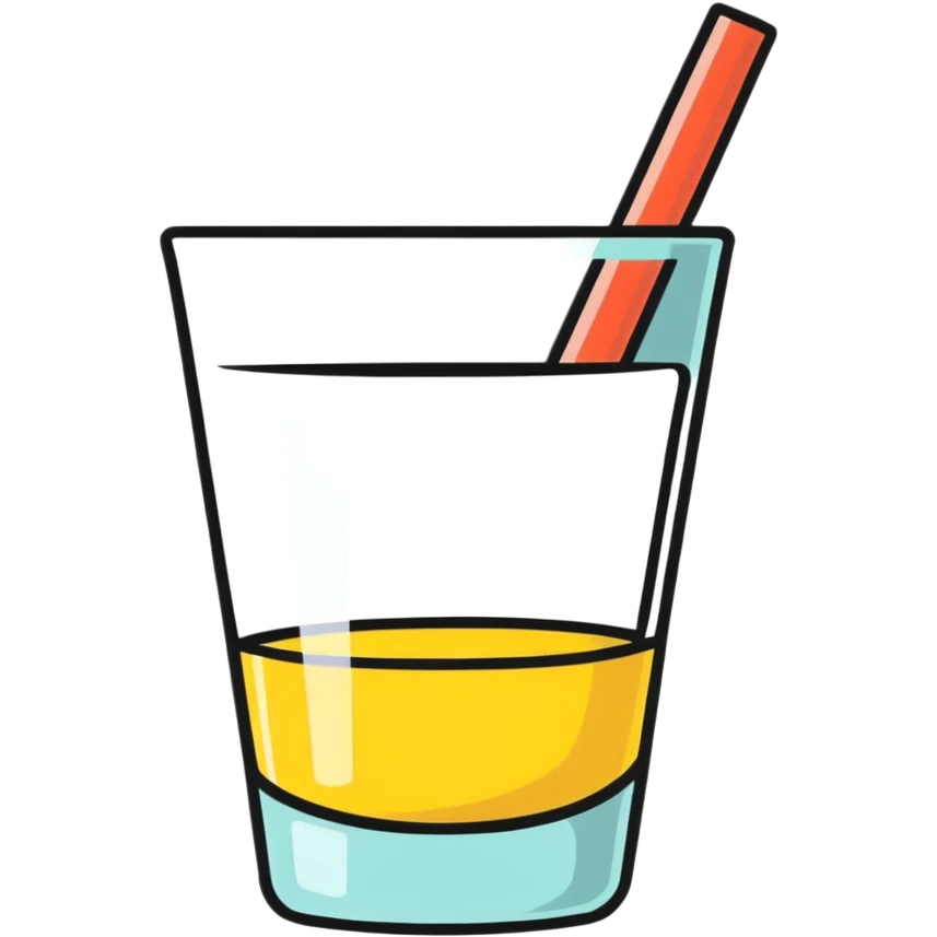 a shot glass emoji