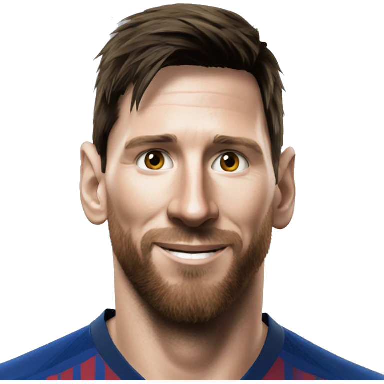 Messi saludo emoji