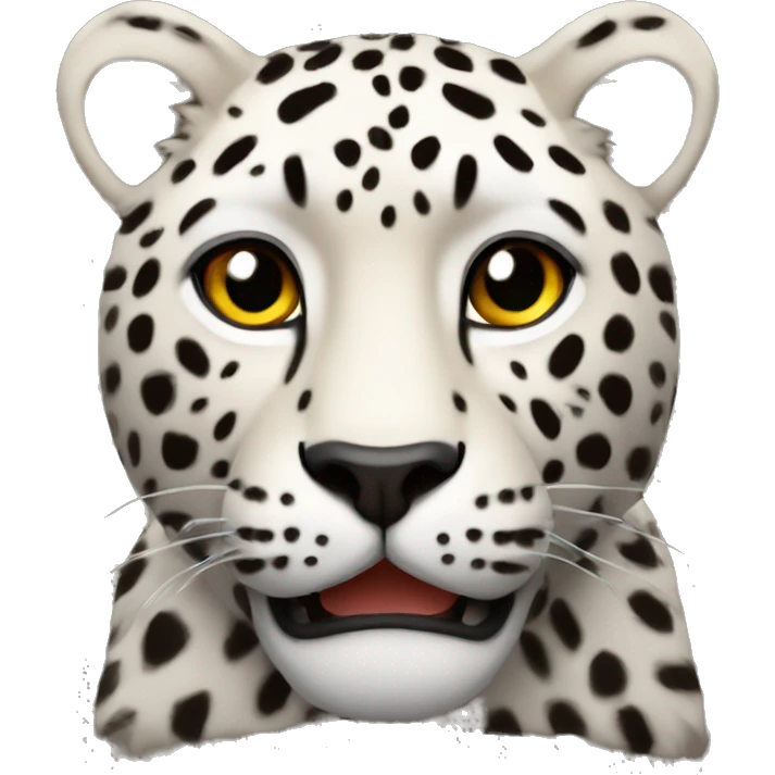 Un corazón de leopardo emoji