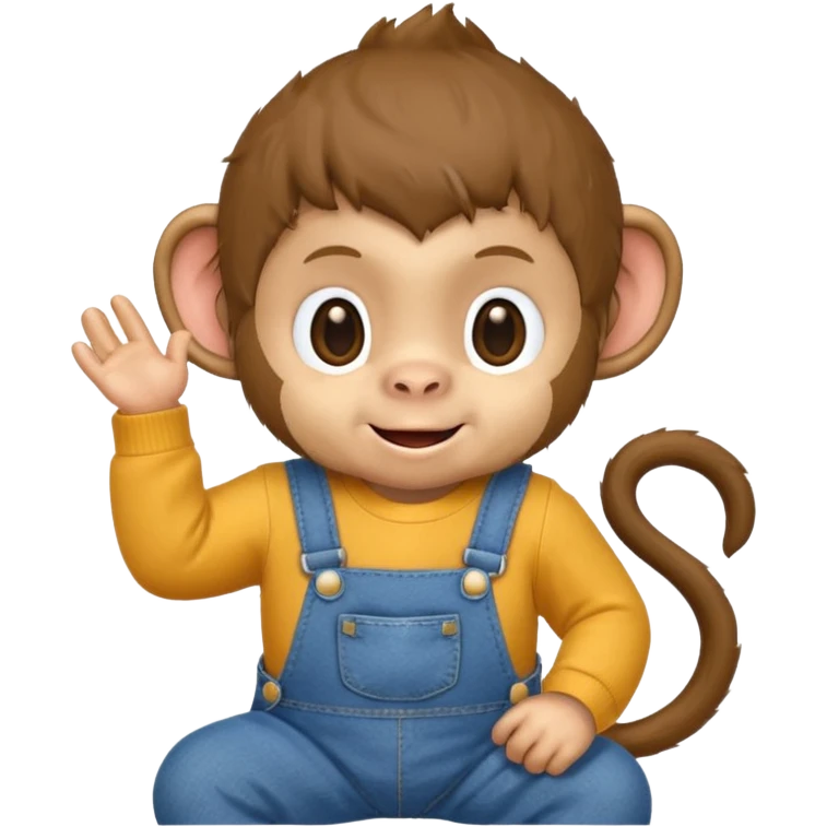 changuito con overol emoji