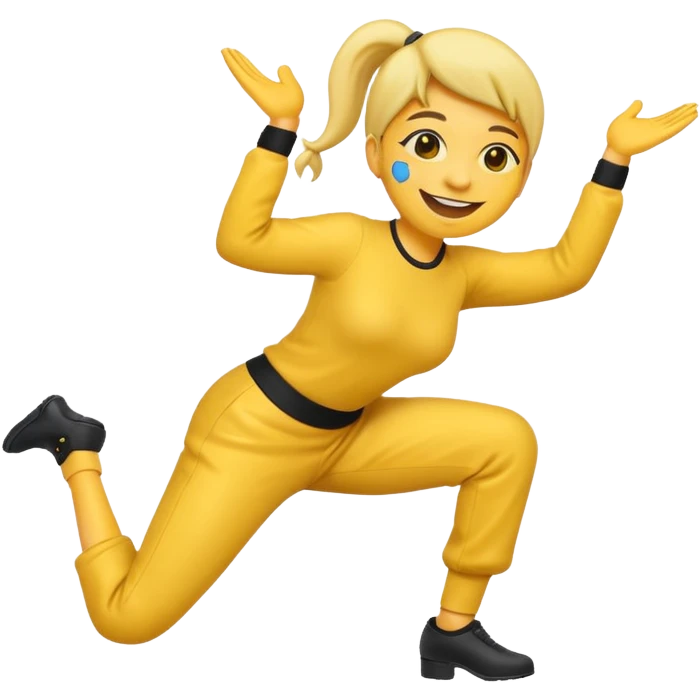 Emoji twerking emoji