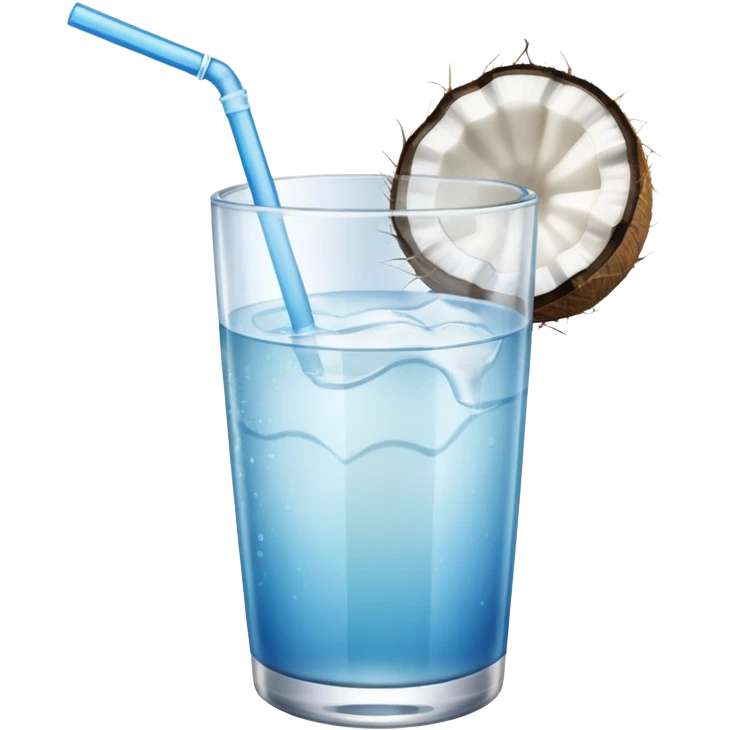 Coconut water emoji