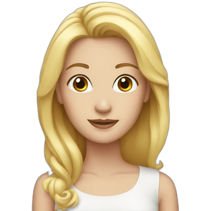 pretty white woman emoji