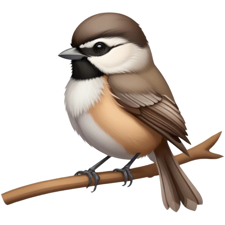 Female chickadee emoji