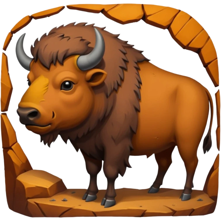 caveman art emoji
